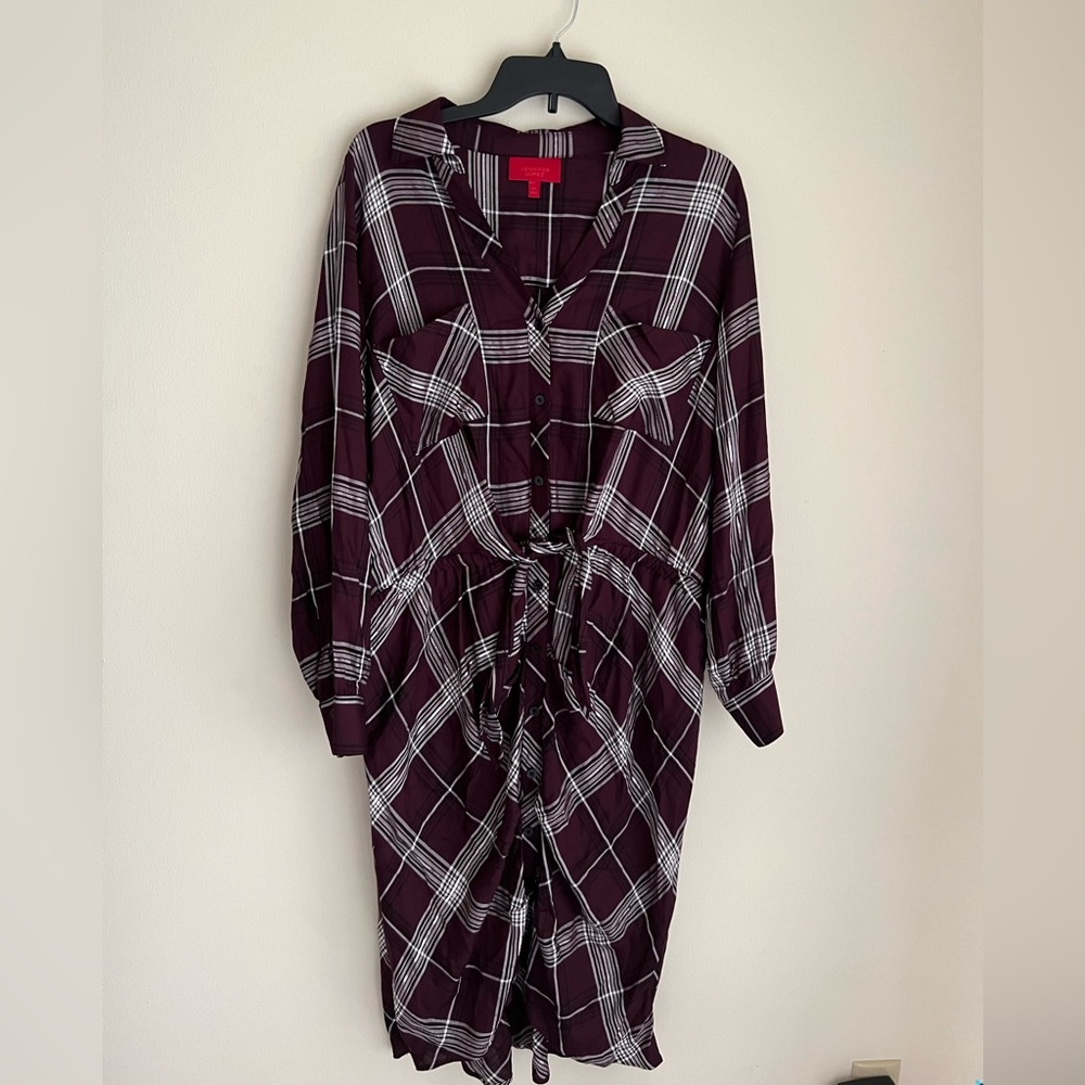 Jennifer Lopez plaid dress